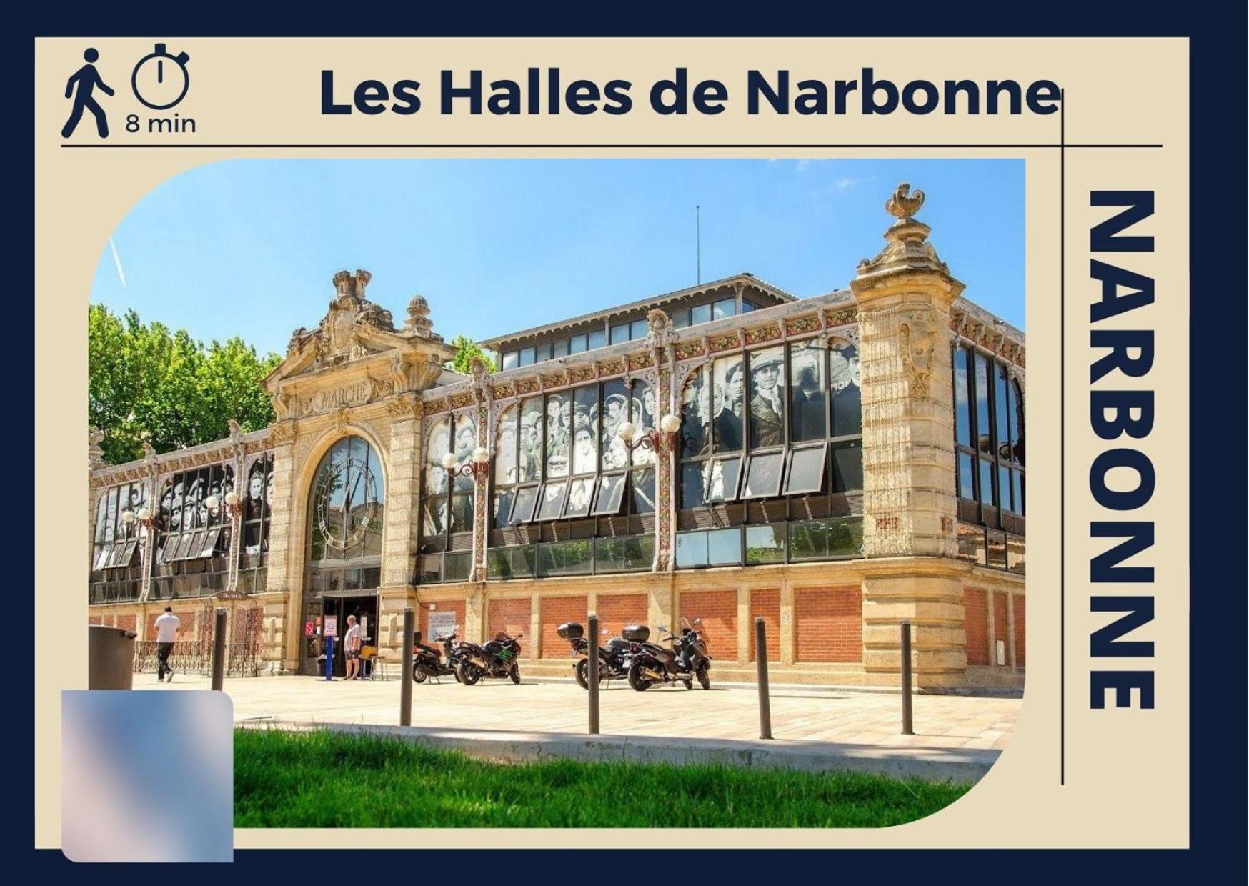 L'Albizia- Centre -Tv Wifi-Cozy Apartment Narbonne Ngoại thất bức ảnh